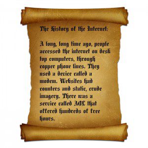 history of the internet