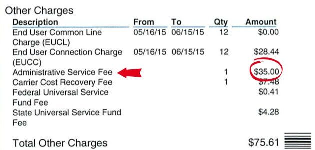 Telepacific Surcharge2